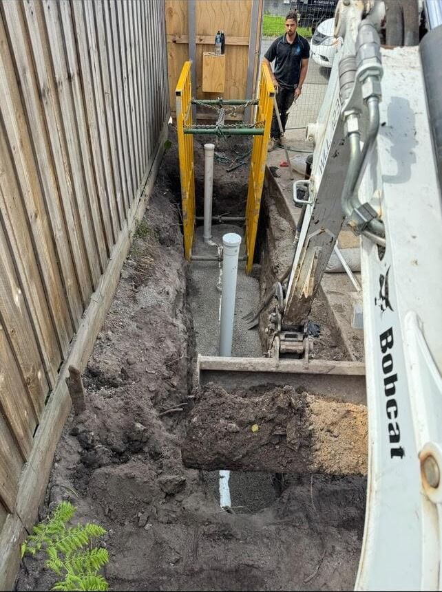 New pipe laying services